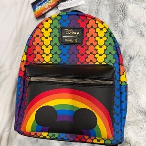 Disney Loungefly Multicolor Mickey Mouse Backpack